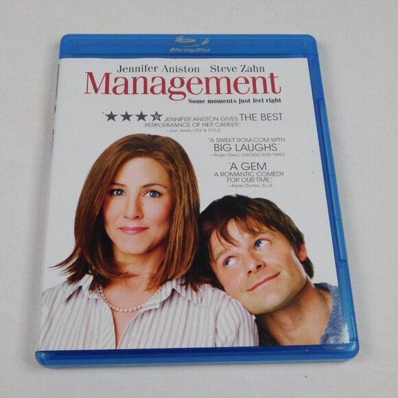 Management Blu-Ray 2009 Jennifer Anniston Steve Zahn Romance Comedy Rated R VG+ - Picture 1 of 5